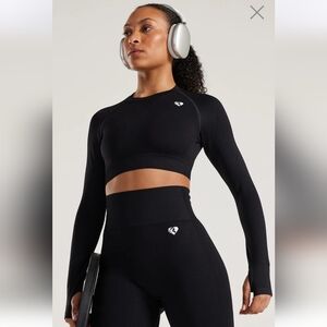 Power Seamless Long Sleeve Crop Top